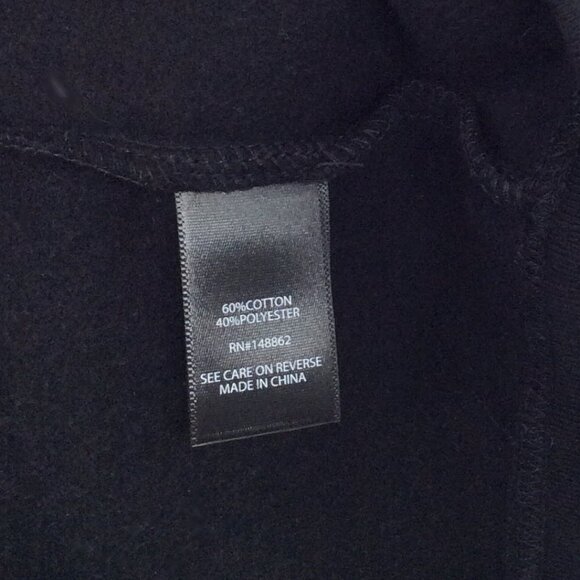 NWT Torrid 1 Fleece Skirt Womens Size 1X Black Drawstring Elastic Waist - Picture 6 of 6